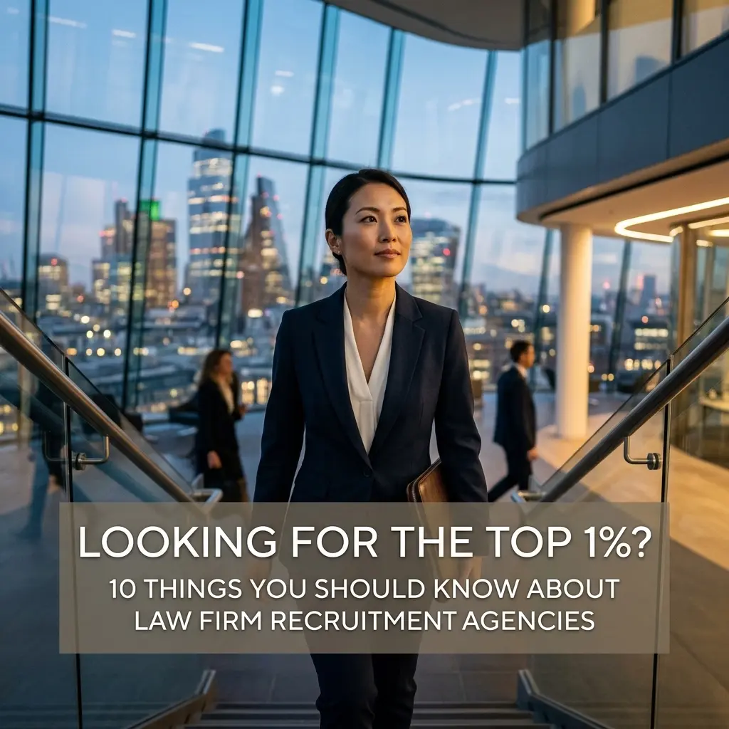 Looking For the Top 1%? 10 Things You Should Know About Law Firm Recruitment Agencies