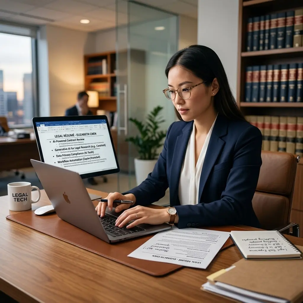 How to Prove Your AI Fluency on a Legal Résumé (Without the Buzzwords)