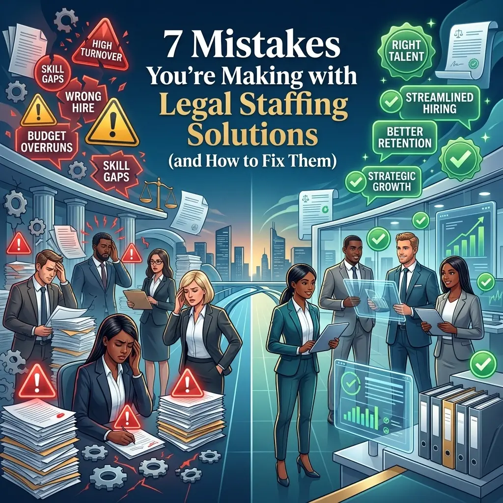 7 Mistakes You’re Making with Legal Staffing Solutions (and How to Fix Them)