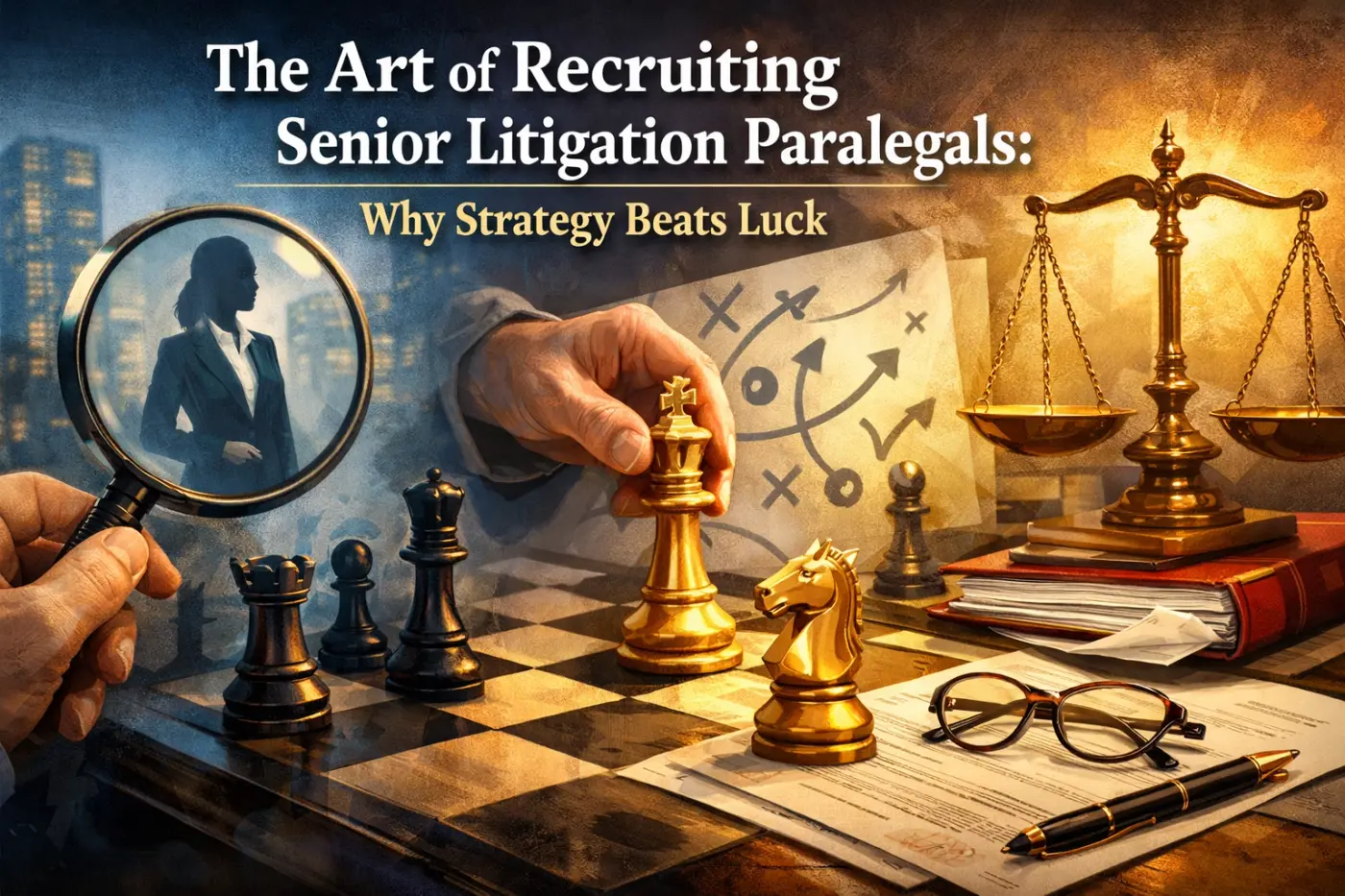 The Art of Recruiting Senior Litigation Paralegals: Why Strategy Beats Luck