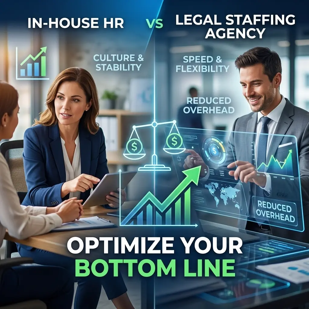 In-House HR vs. Legal Staffing Agencies: Which Is Better for Your Bottom Line?
