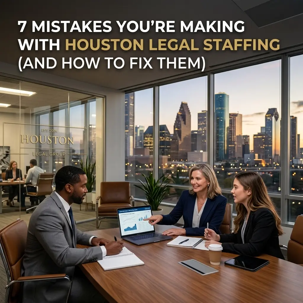 7 Mistakes You're Making with Houston Legal Staffing (And How to Fix Them)