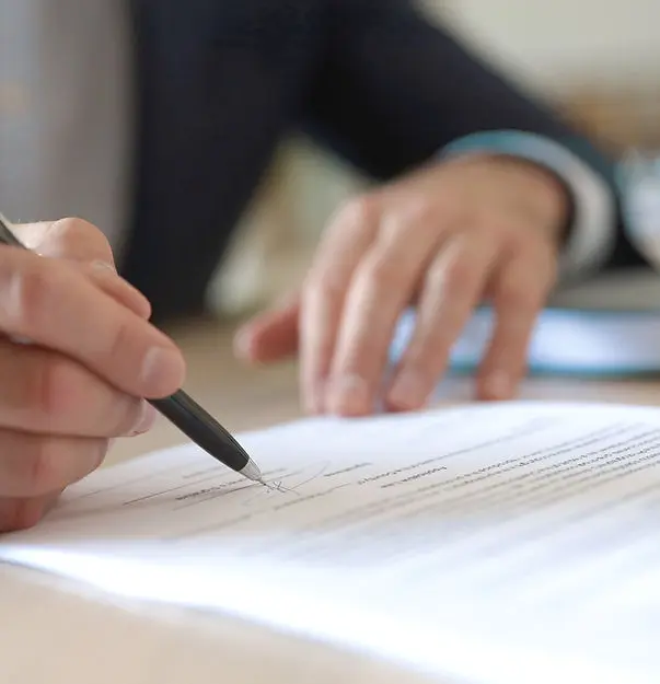 Professional handshake representing a successful legal placement