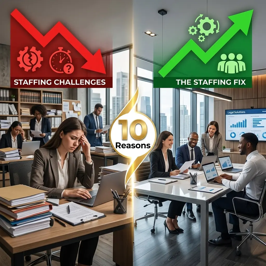 10 Reasons Your Legal Staffing Solutions Aren’t Working (And How to Fix It)